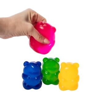 Crazy Fun® Sugar Bear Squishies Set 4-Pack